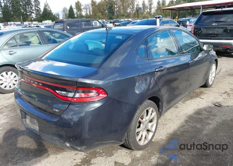 2013 Dodge Dart Sxt из США, поврежденный, VIN 1C3CDFBA1DD204707